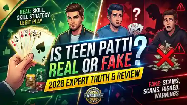 Is Teen Patti Real or Fake 2026 Expert Truth & Review