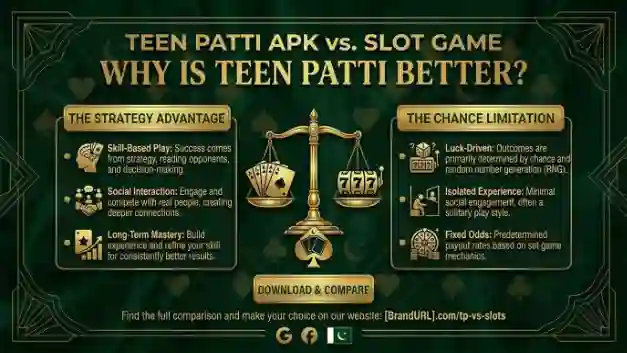 Teen Game APK vs. Slot Games Why Teen Patti Game is Better