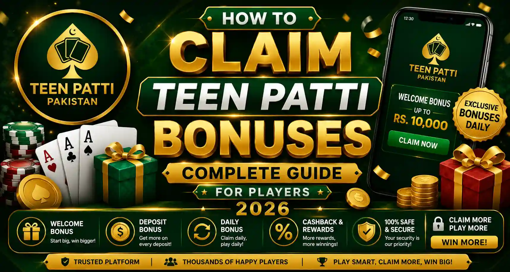 How to Claim Teen Patti Bonuses – Complete Guide for Players 2026