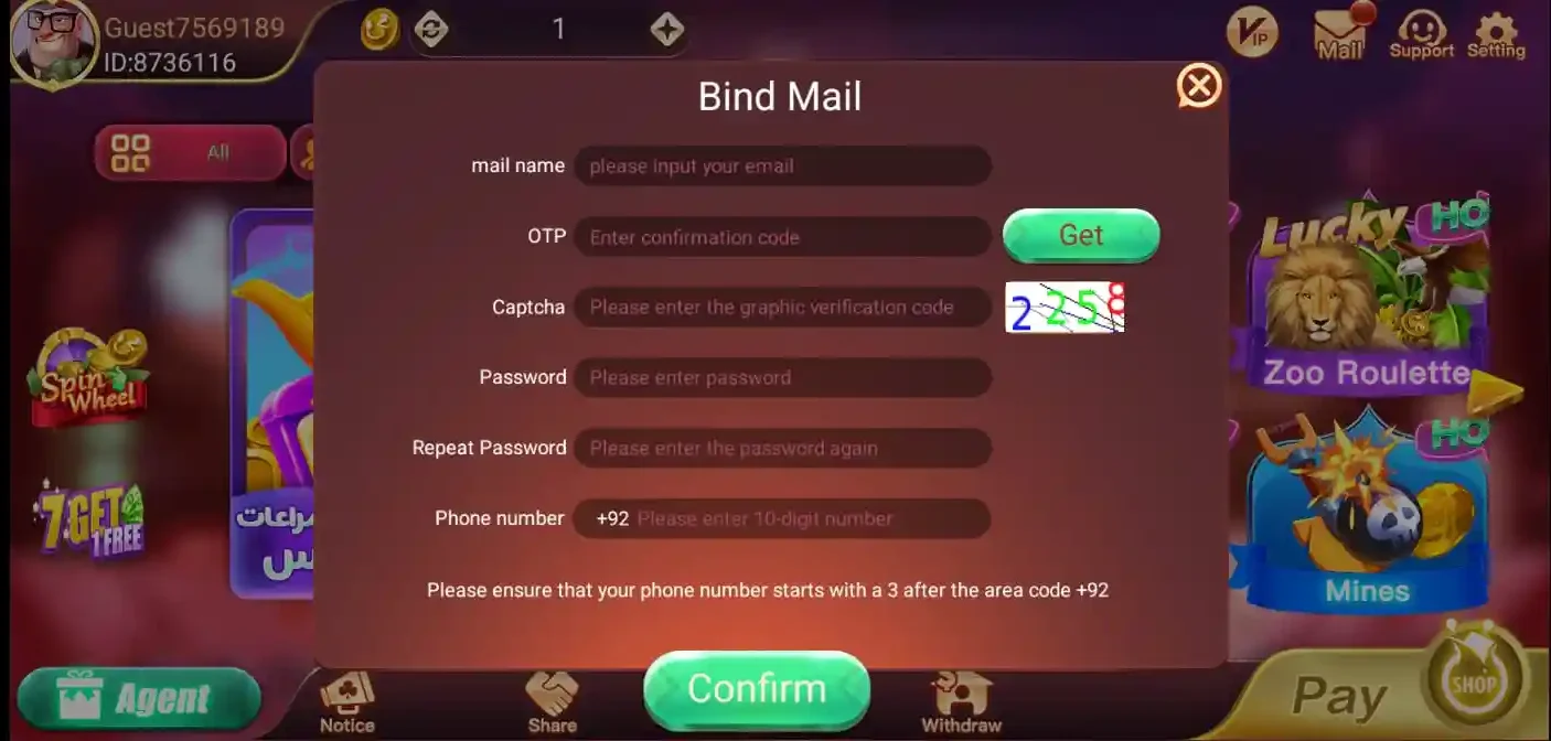 Teen Patti Login and Registration Process